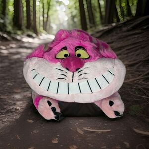 Disney Store Genuine 18” CHESHIRE CAT Alice In Wonderland Plush Stamped